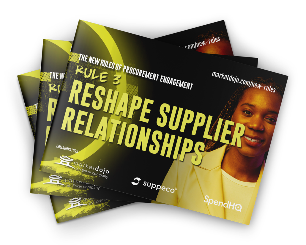 Reshaping Supplier Relationships