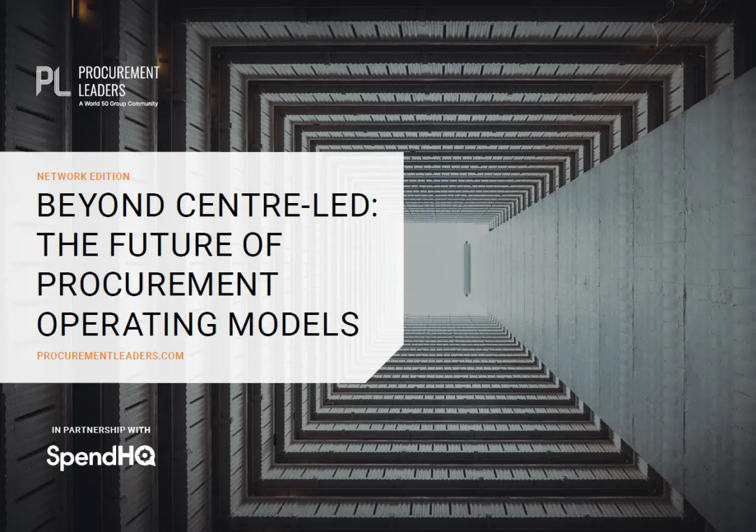 Beyond Center-Led: The Future of Procurement Operating Models